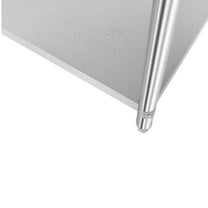 Tables – Catering work table made of stainless steel with - Carlat
