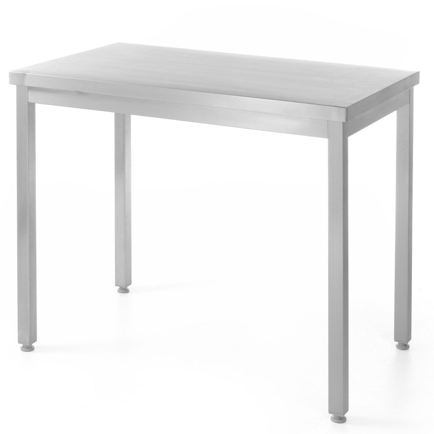 Tables – Central steel kitchen worktop table 100x60cm - Hendi - Carlat