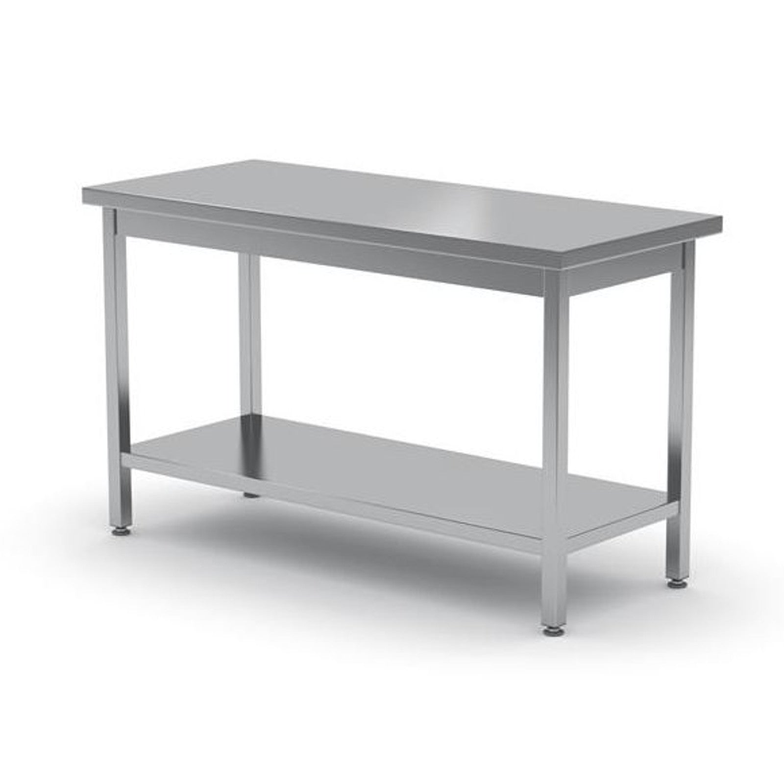 Tables – Central work table with shelf - screwed 1000 - Carlat