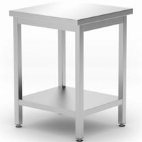 Tables – Central worktop table with shelf Budget Line 600 - Carlat