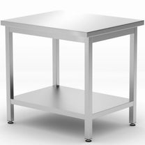 Tables – Central worktop table with shelf Budget Line 800 - Carlat