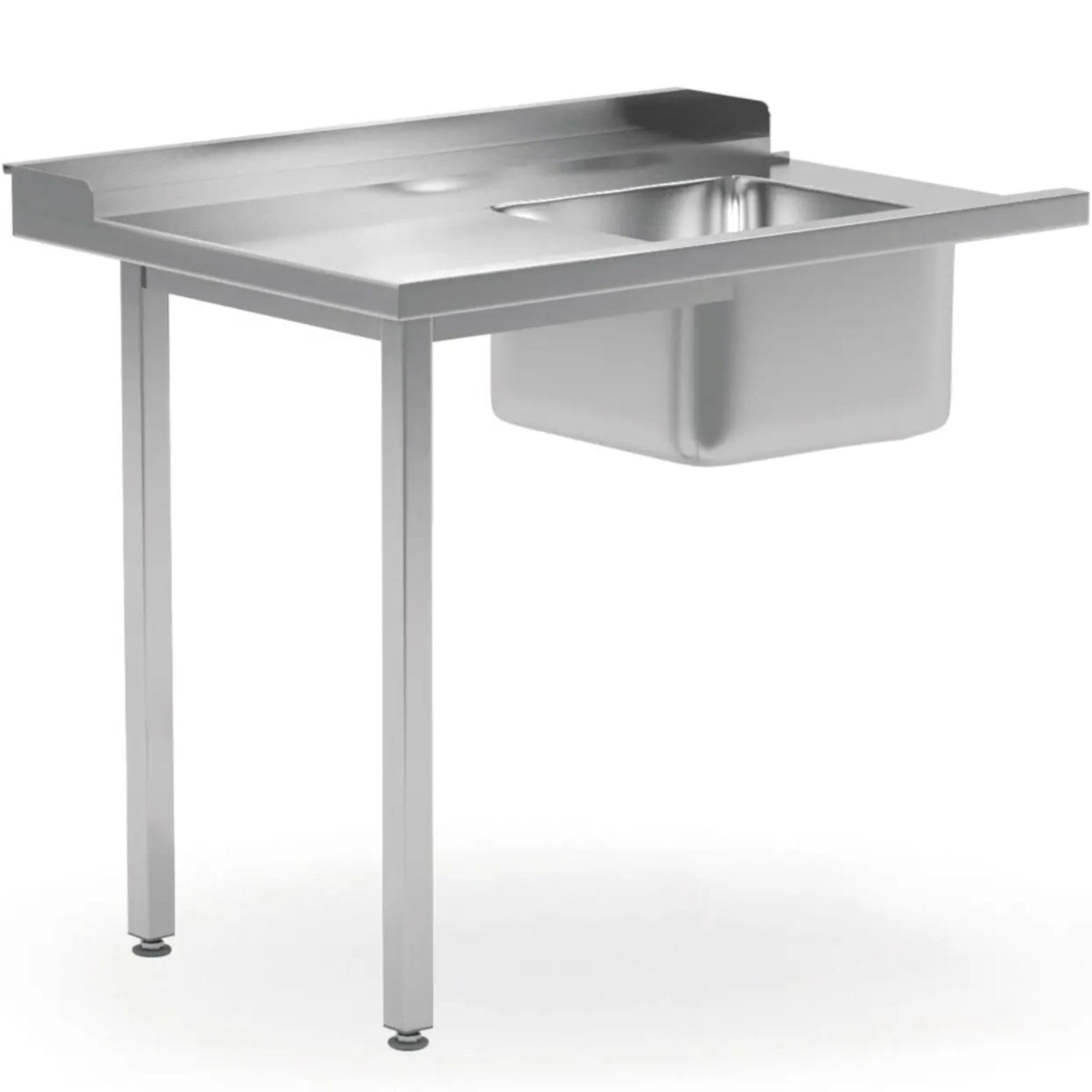 Tables – Dishwasher loading table with sink 1200 x 700 - Carlat