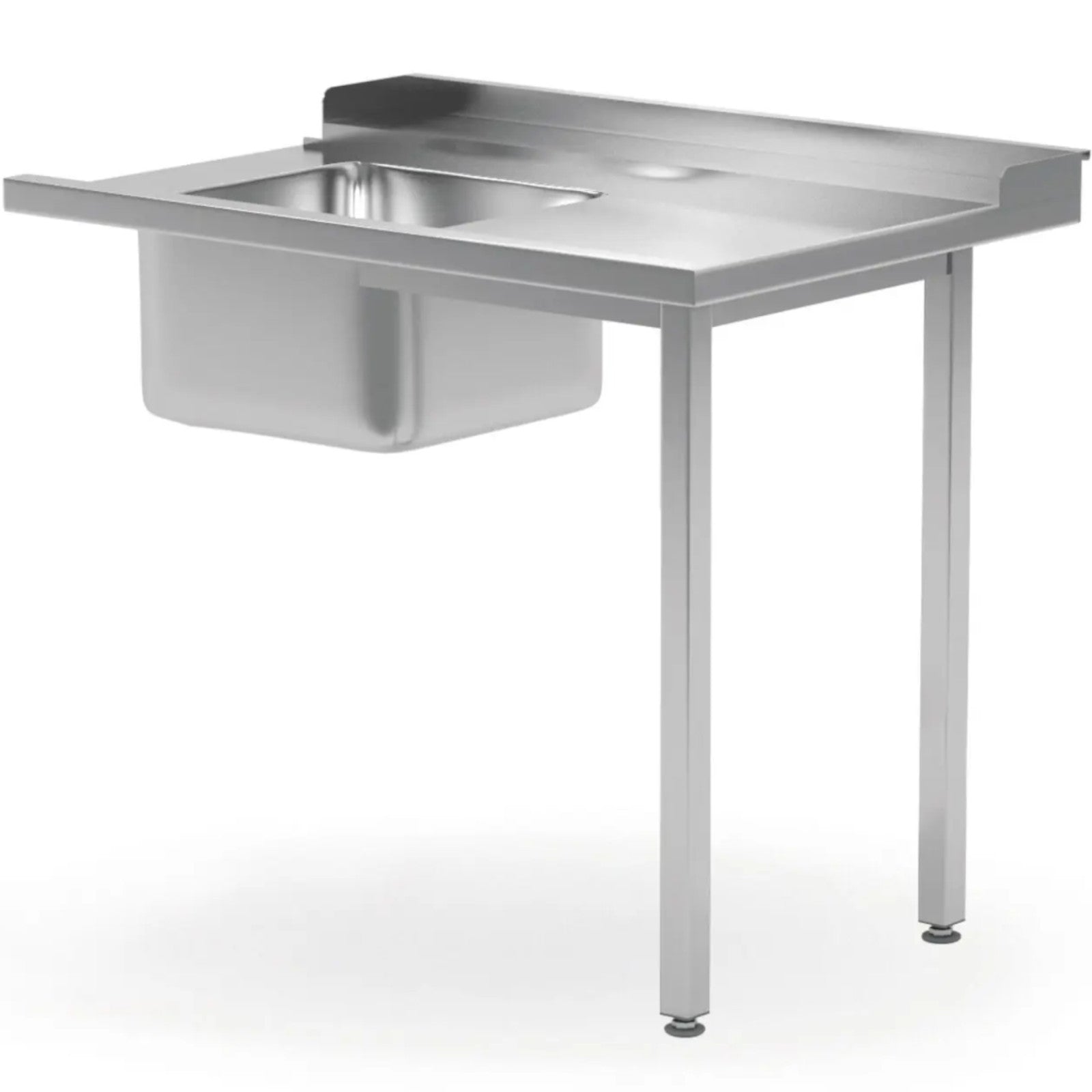 Tables – Dishwasher loading table with sink 1200 x 700 - Carlat