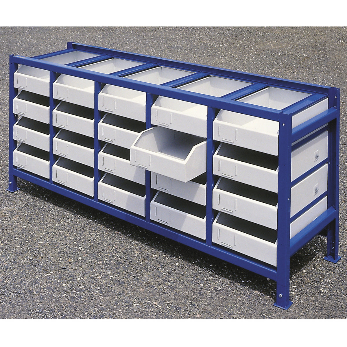 Tables – Drawer workshop shelf for parts and tools - Carlat