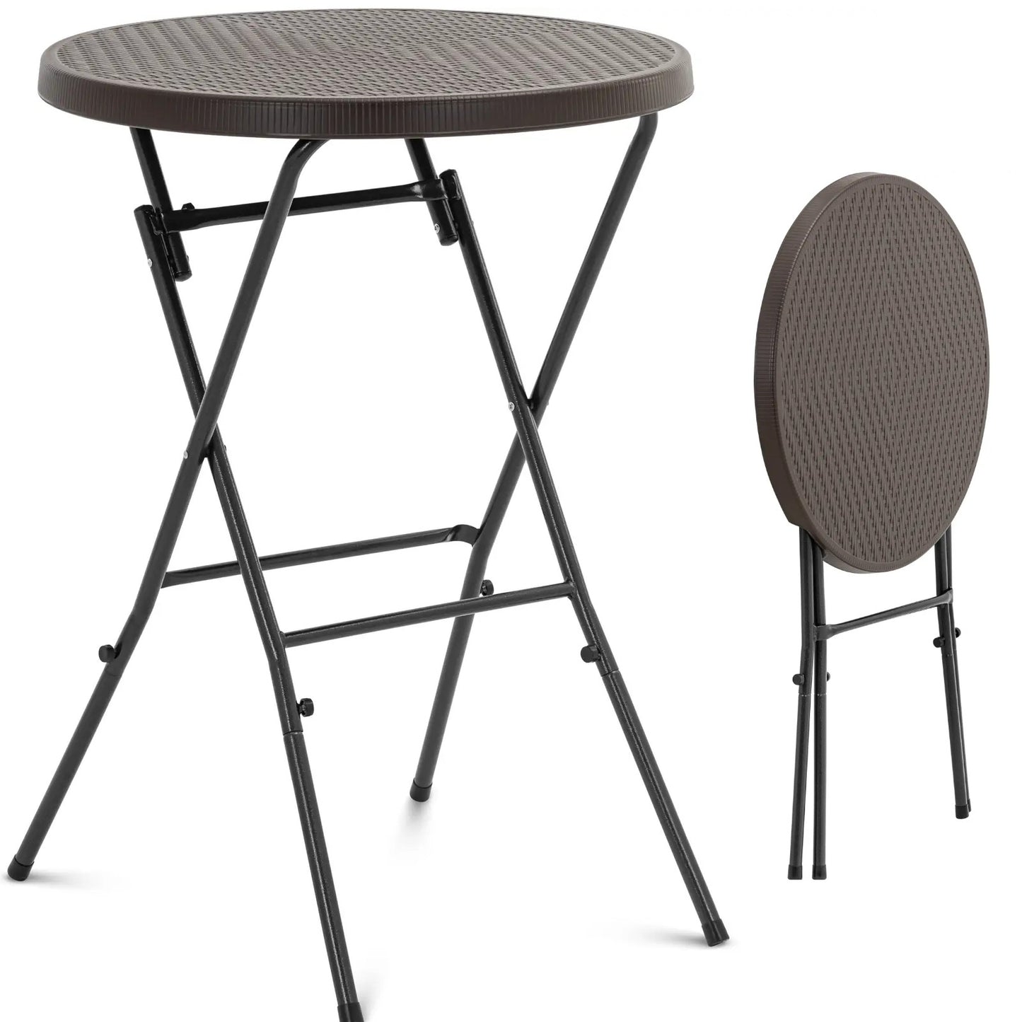 Tables – Folding garden catering table, round, 79 x 110 - Carlat