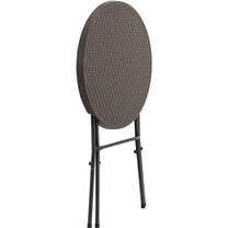 Tables – Folding garden catering table, round, 79 x 110 - Carlat
