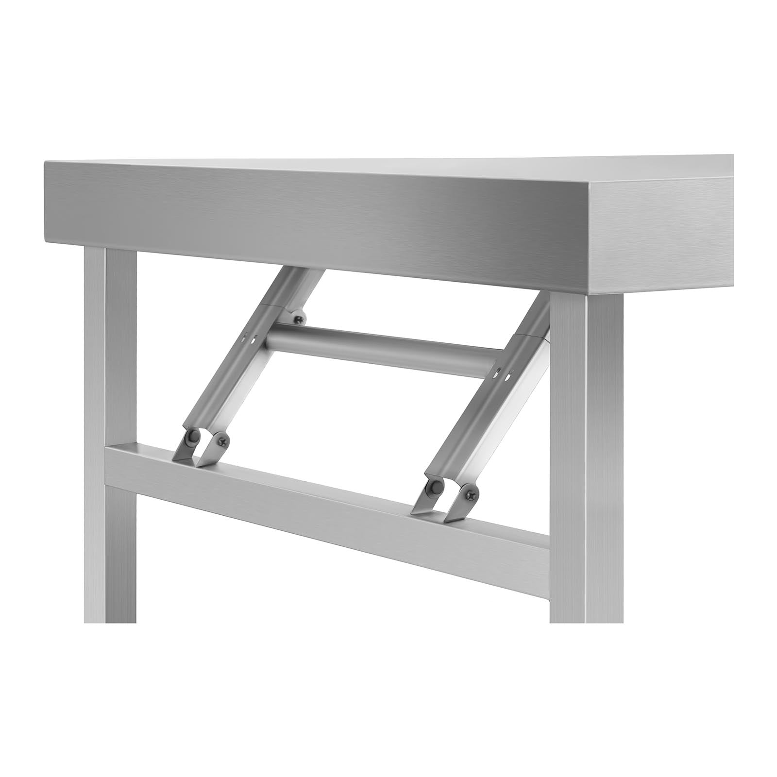 Tables – Folding stainless steel work table 120 x 60cm - Carlat