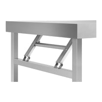 Tables – Folding stainless steel work table 120 x 60cm - Carlat