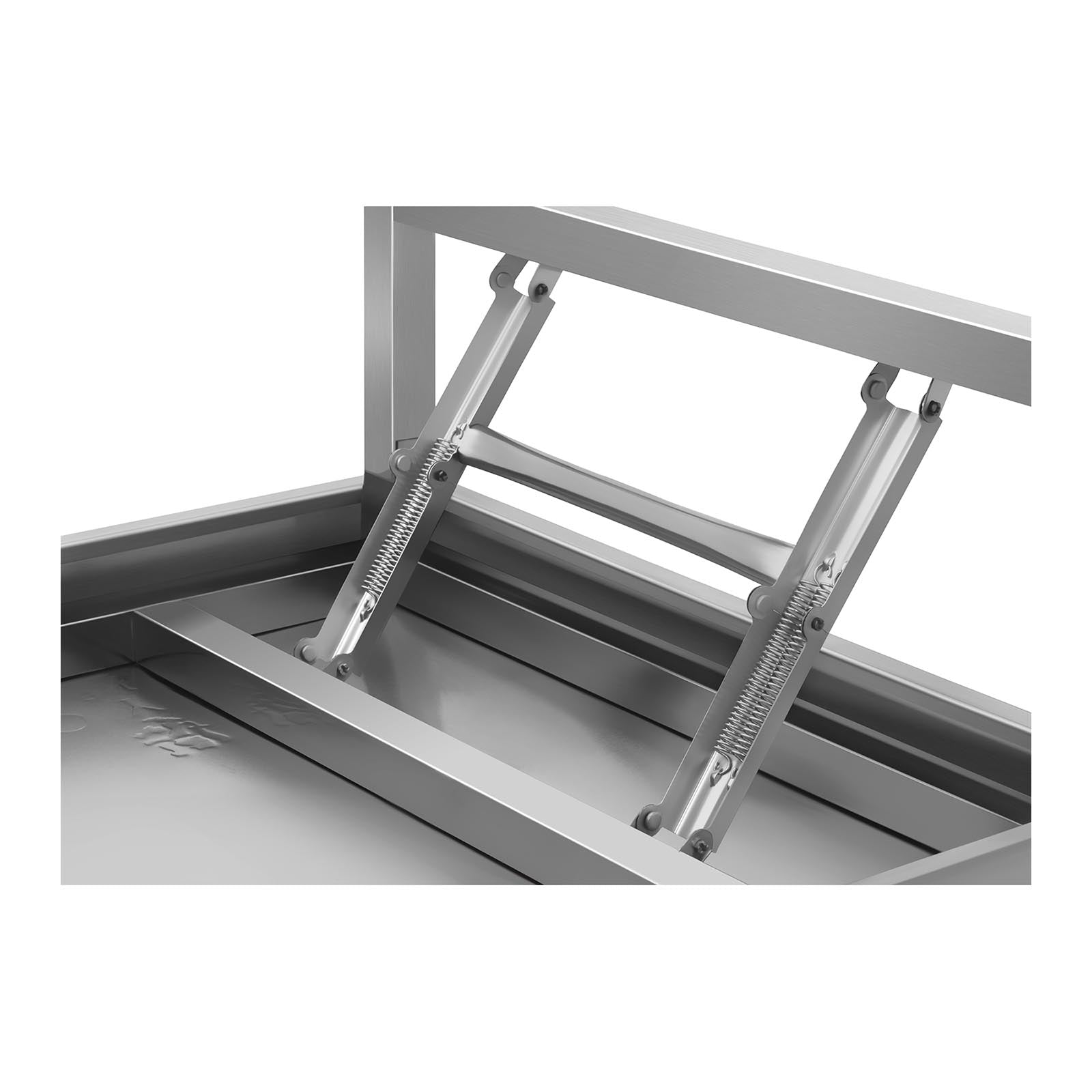 Tables – Folding stainless steel work table 120 x 60cm - Carlat