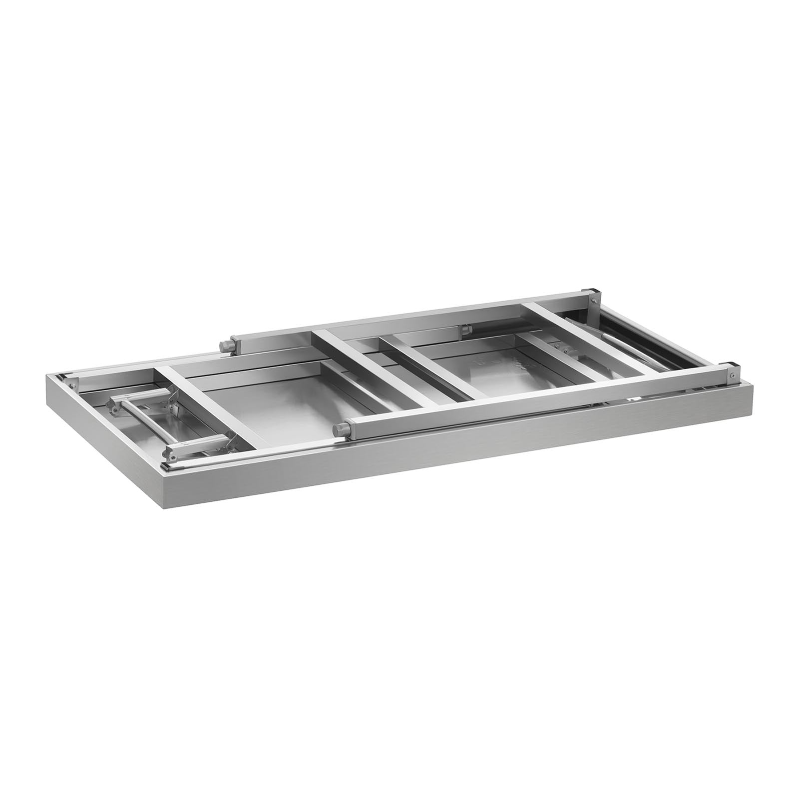 Tables – Folding stainless steel work table 120 x 60cm - Carlat