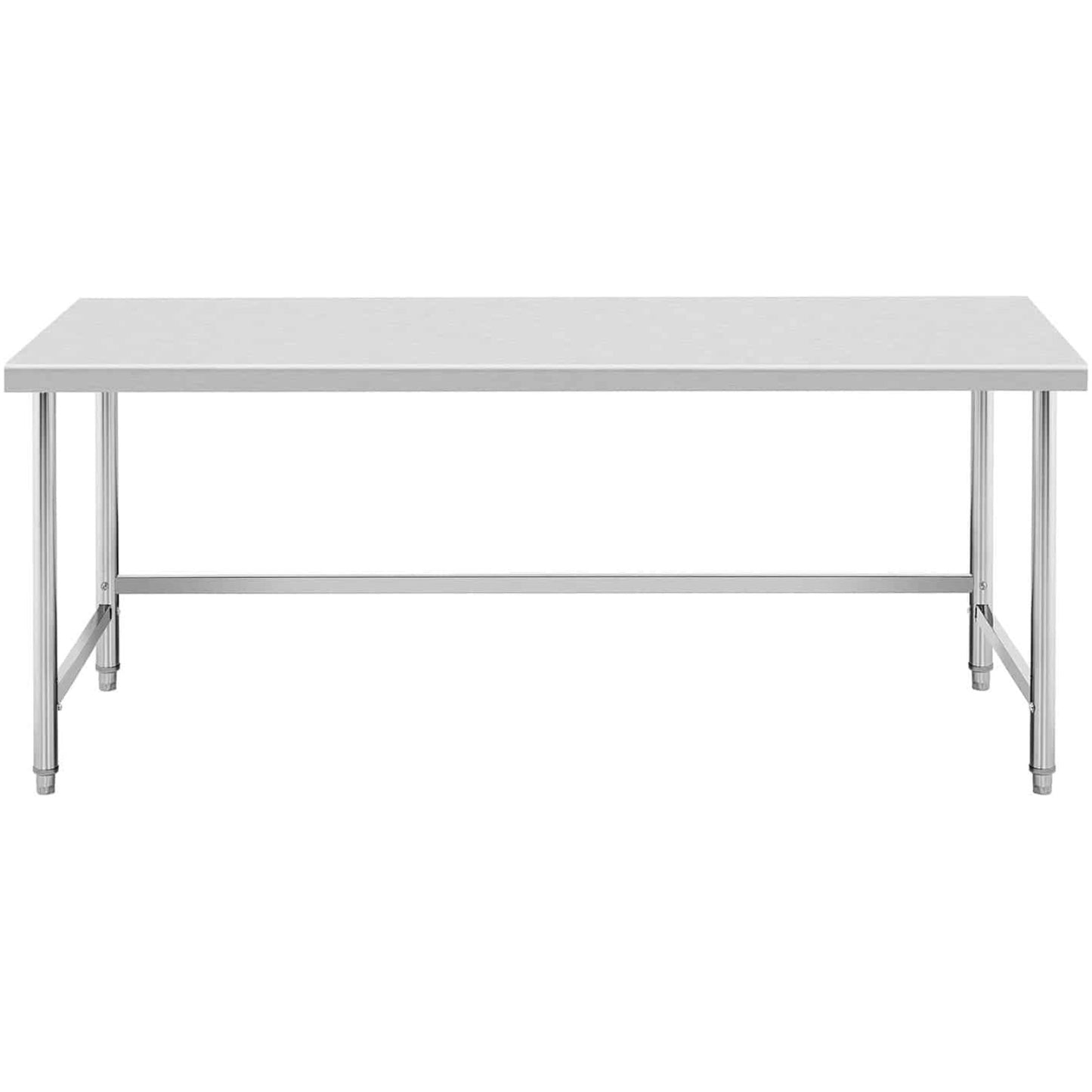 Tables – Kitchen table, stainless steel, 200 x 60 cm - Carlat