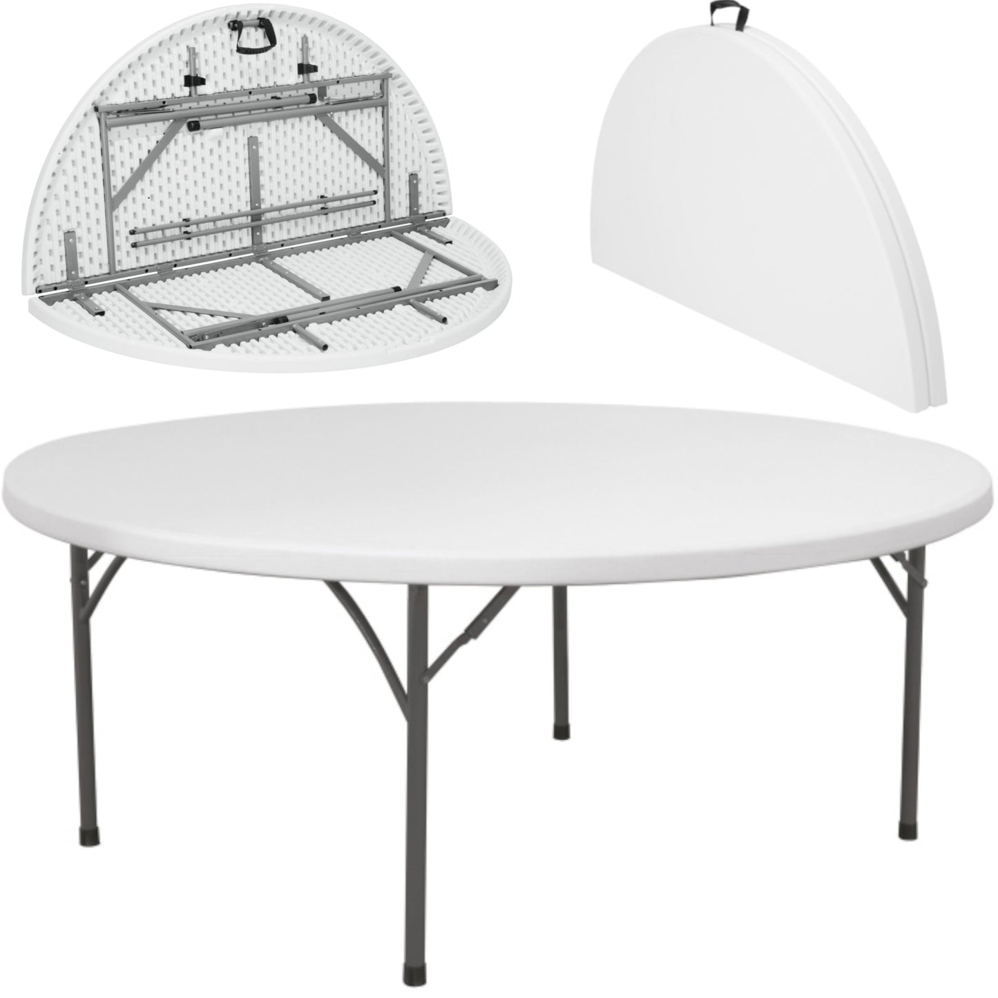 Tables – Round catering table, foldable, up to 250 kg, - Carlat