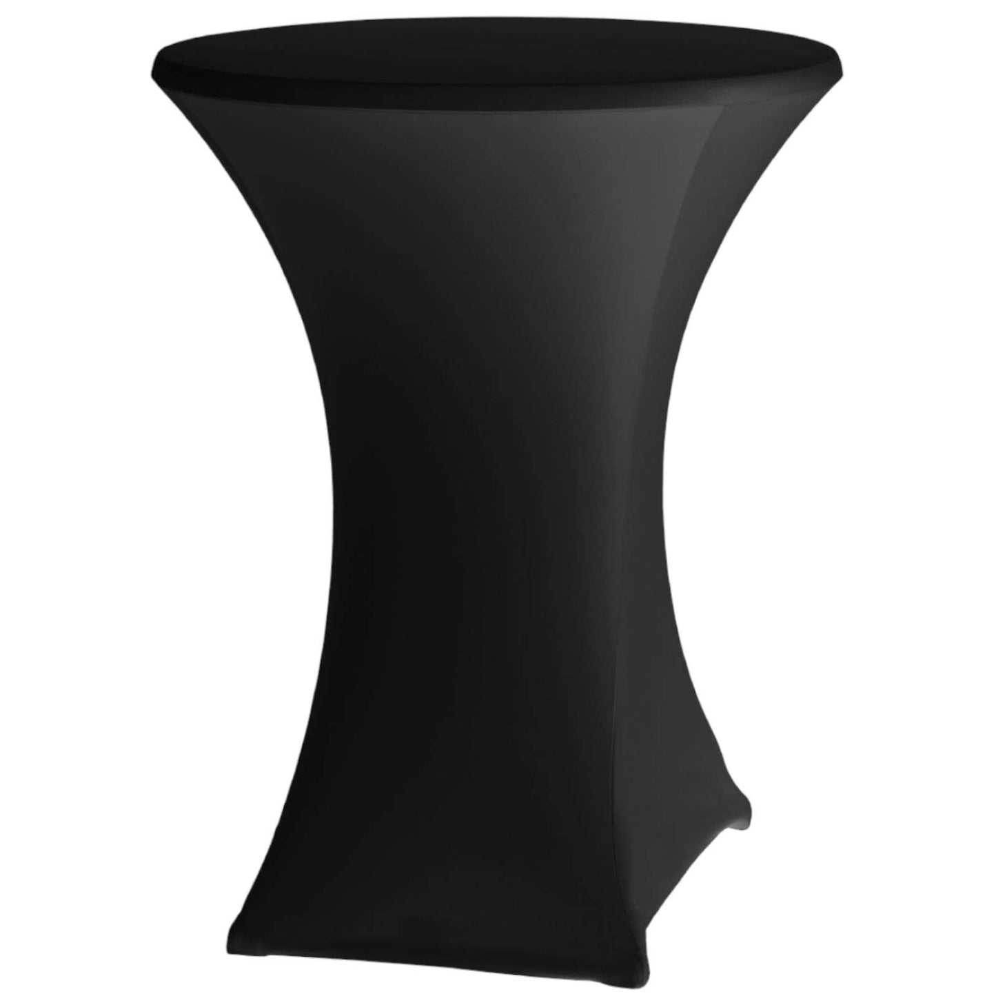 Tables – Round catering tablecloth Symposium dia. 70cm - black - Carlat