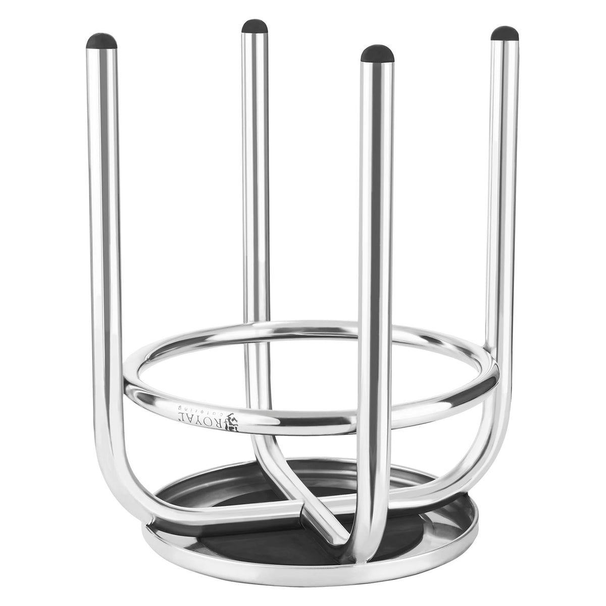Tables – Round stainless steel stool for the kitchen - Carlat