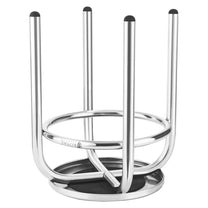 Tables – Round stainless steel stool for the kitchen - Carlat