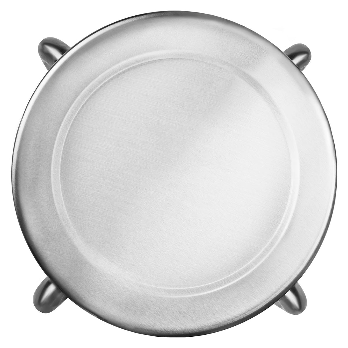 Tables – Round stainless steel stool for the kitchen - Carlat