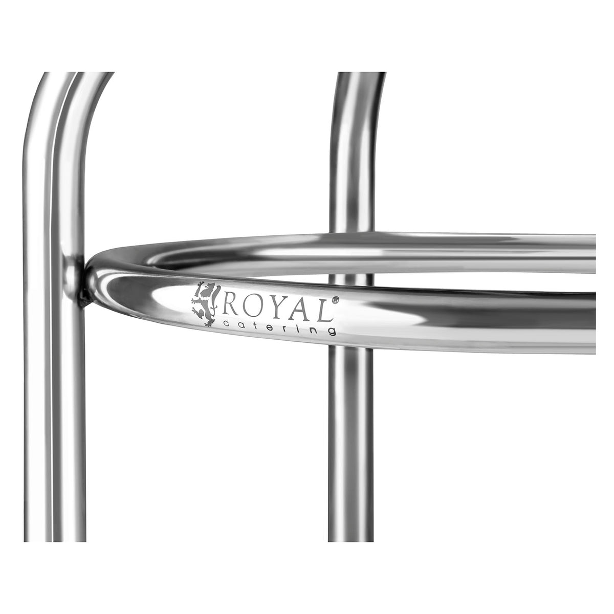 Tables – Round stainless steel stool for the kitchen - Carlat