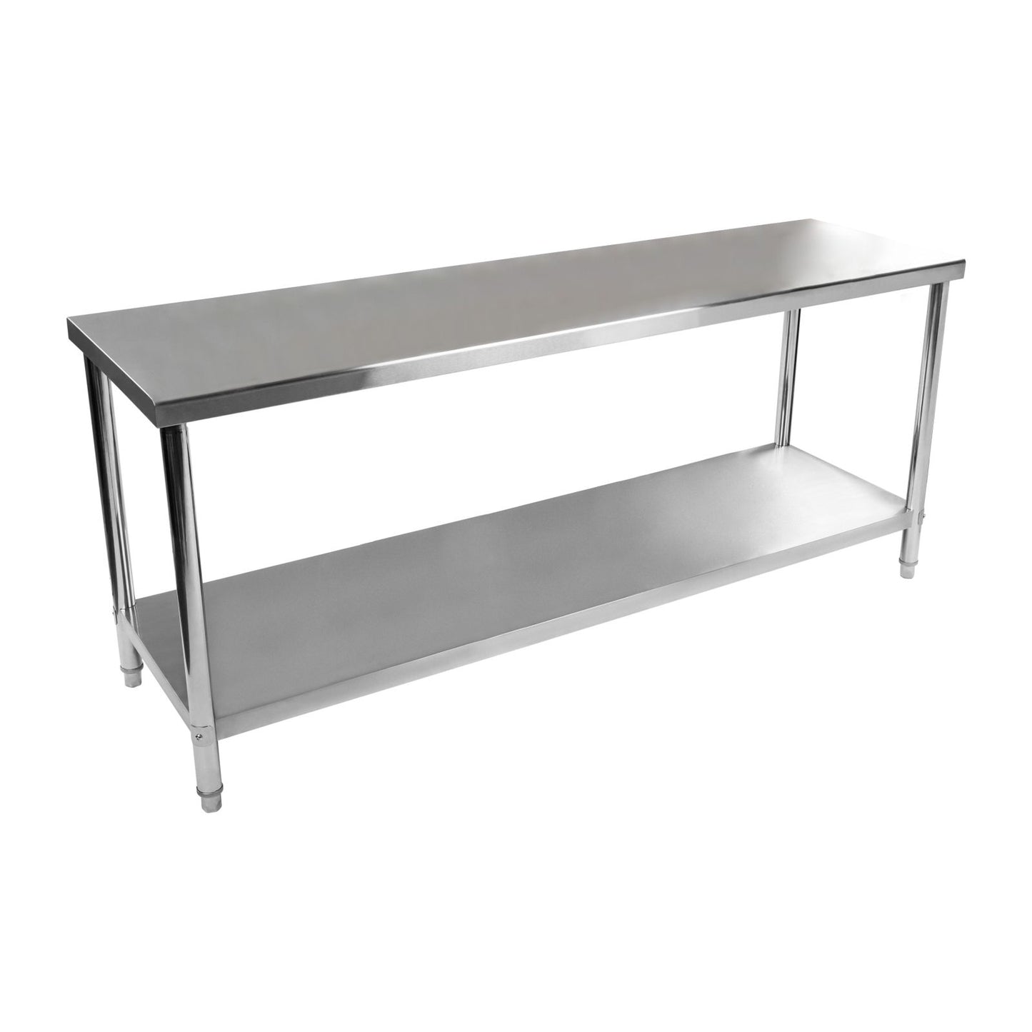 Tables – Stół do kuchni blat roboczy stal nierdzewna dolną - Carlat