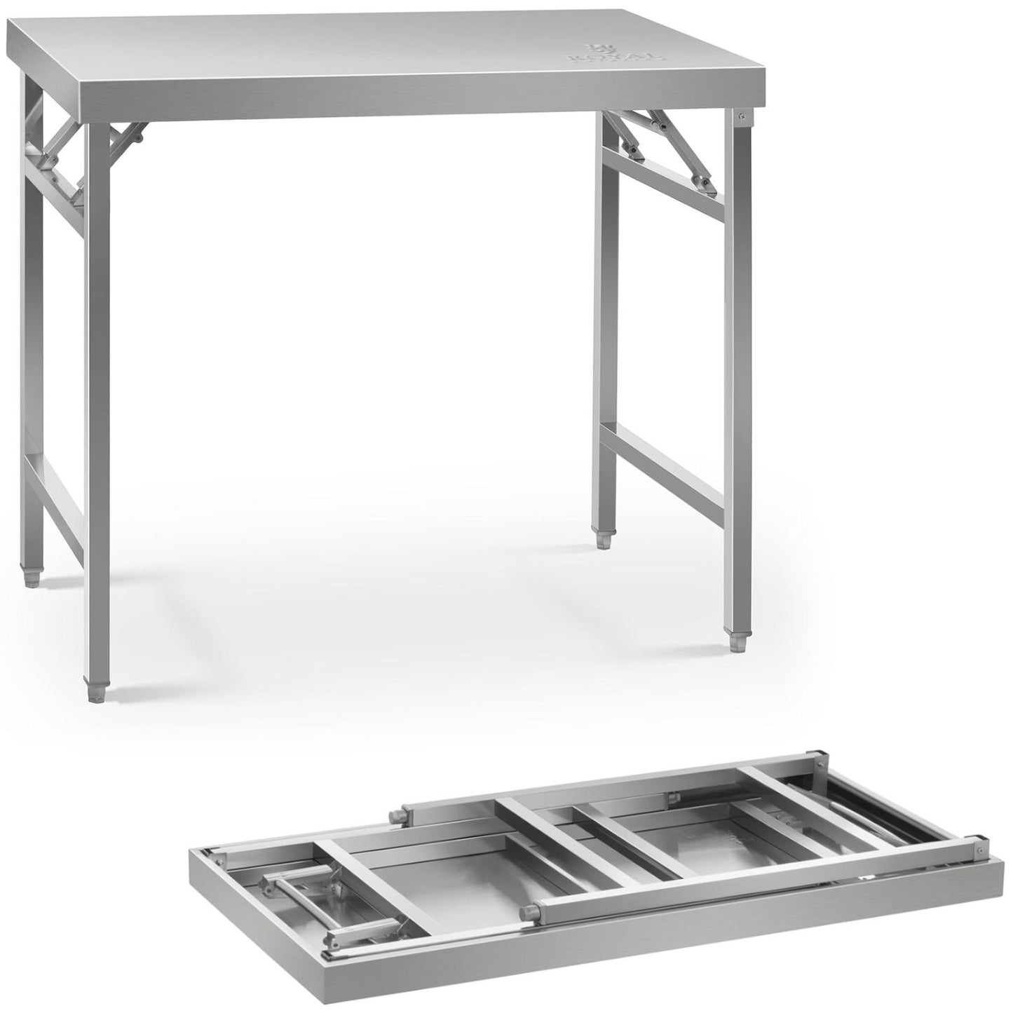 Tables – Stainless steel catering table, foldable, 100 x 60 - Carlat