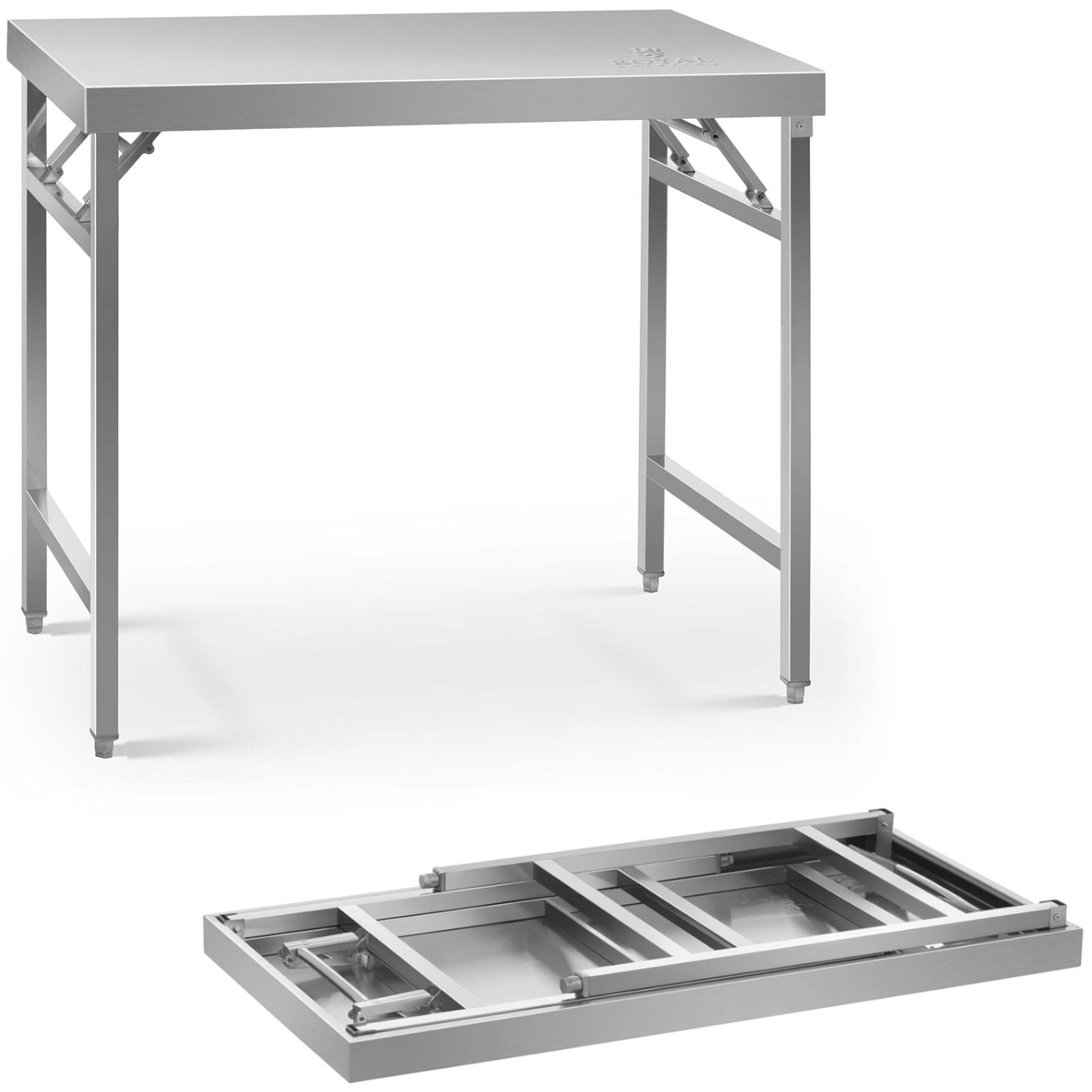 Tables – Stainless steel catering table, foldable, 100 x 60 - Carlat