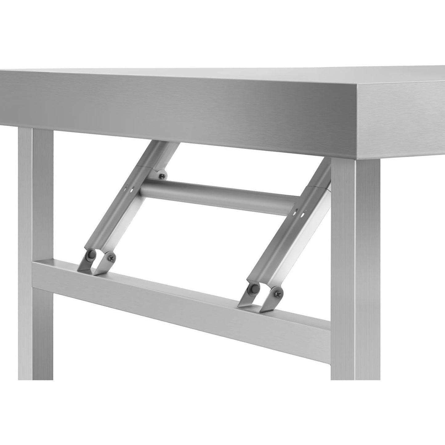 Tables – Stainless steel catering table, foldable, 100 x 60 - Carlat