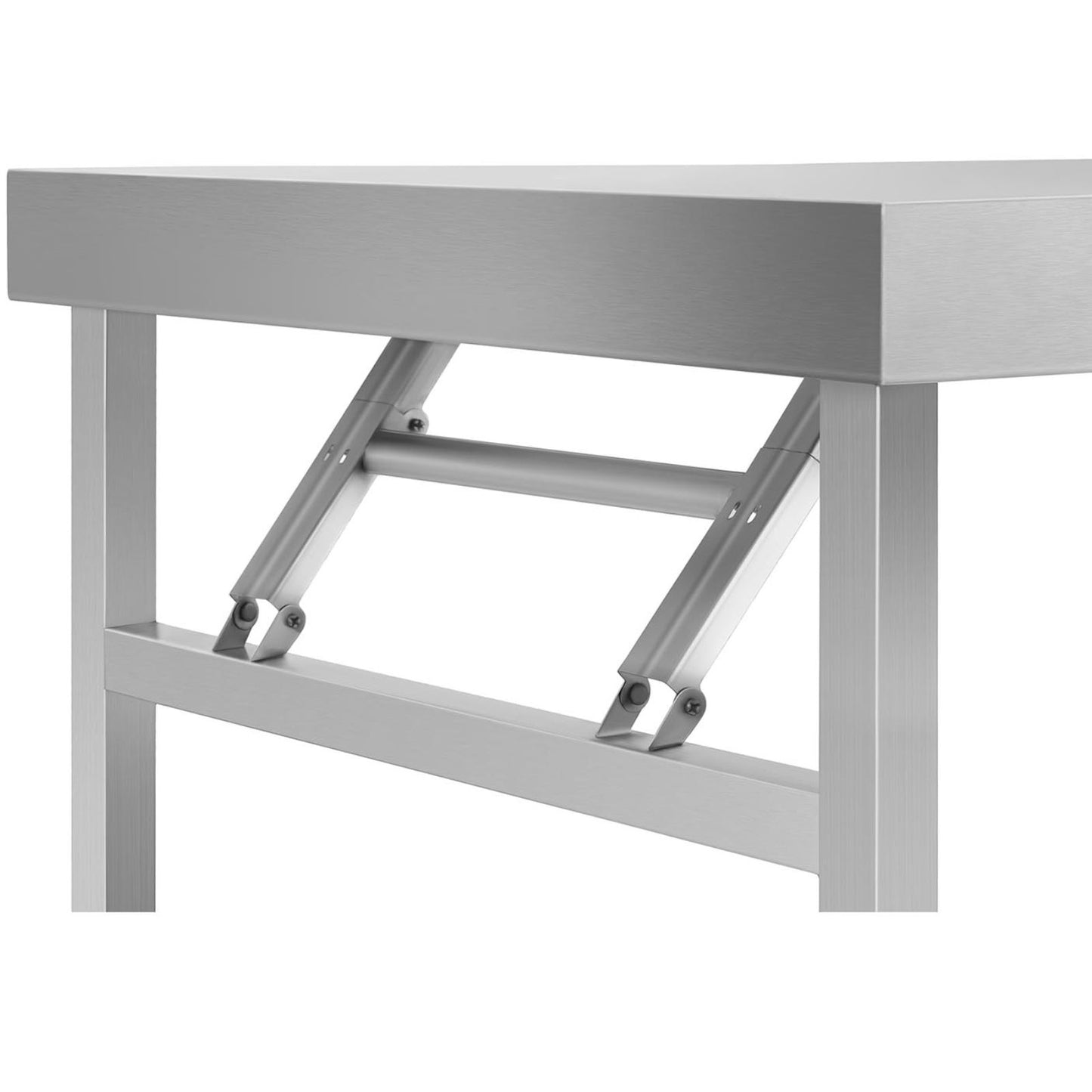 Tables – Stainless steel catering table, foldable, 180 x 60 - Carlat