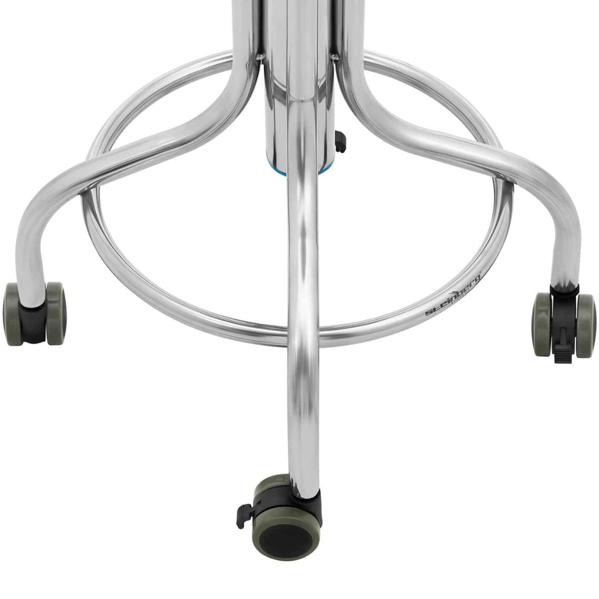 Tables – Stool, workshop laboratory stool, stainless steel, 45-60 cm, - Carlat