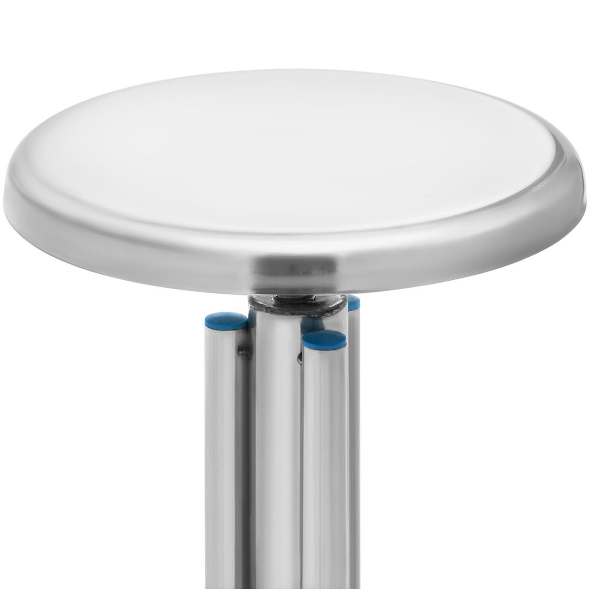 Tables – Stool, workshop laboratory stool, stainless steel, 45-60 cm, - Carlat
