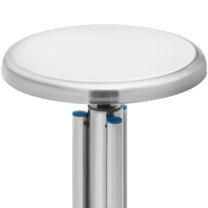 Tables – Stool, workshop laboratory stool, stainless steel, 45-60 cm, - Carlat