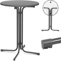 Tables – Table, round, high, foldable bar table, dia. 80 - Carlat