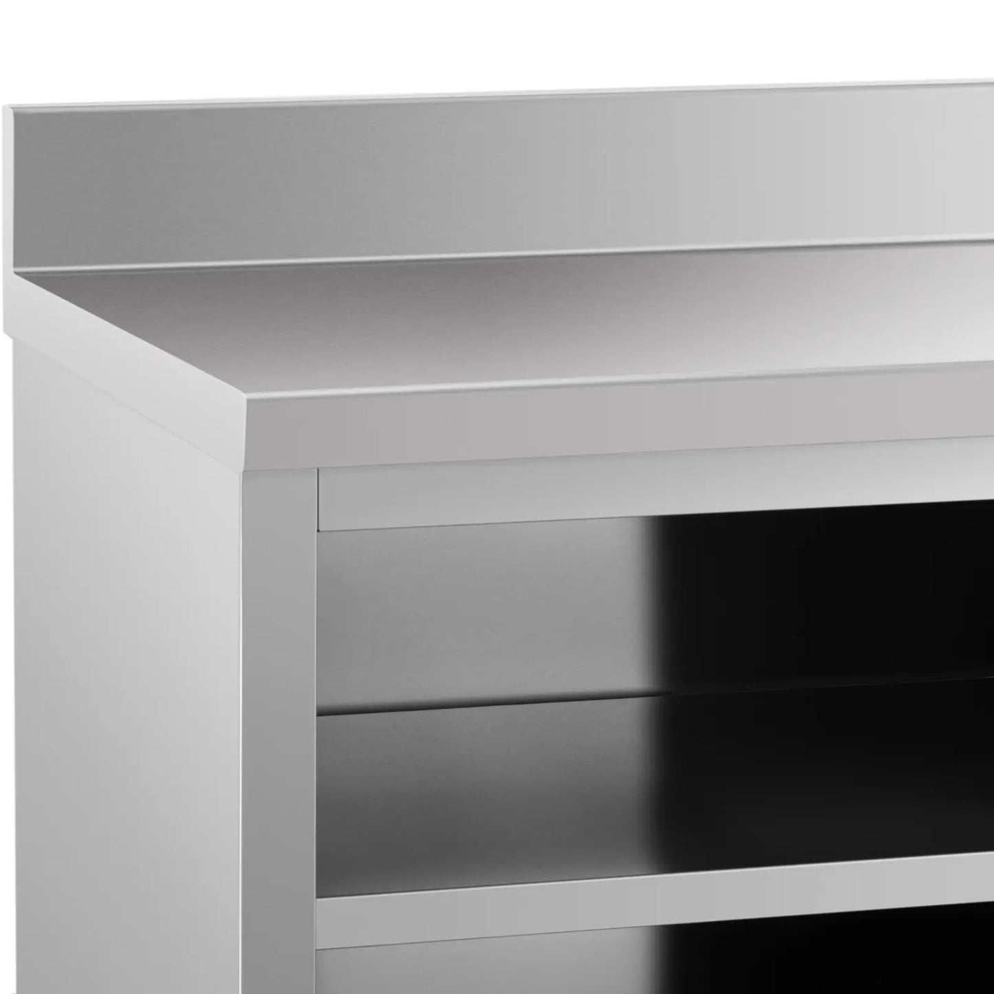 Tables – Table, wall-mounted worktop with cabinet and sliding door - Carlat