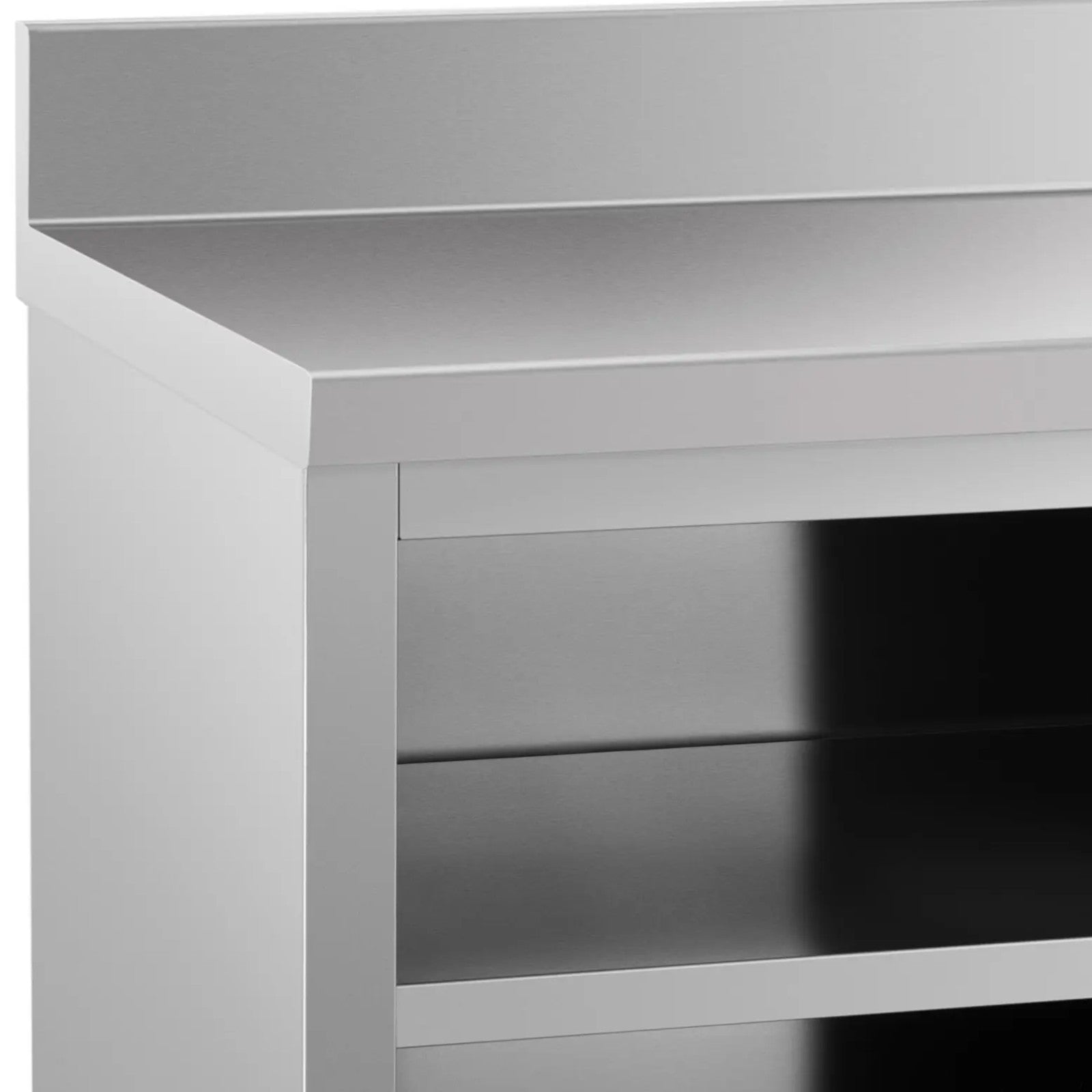 Tables – Table, wall-mounted worktop with cabinet and sliding door - Carlat