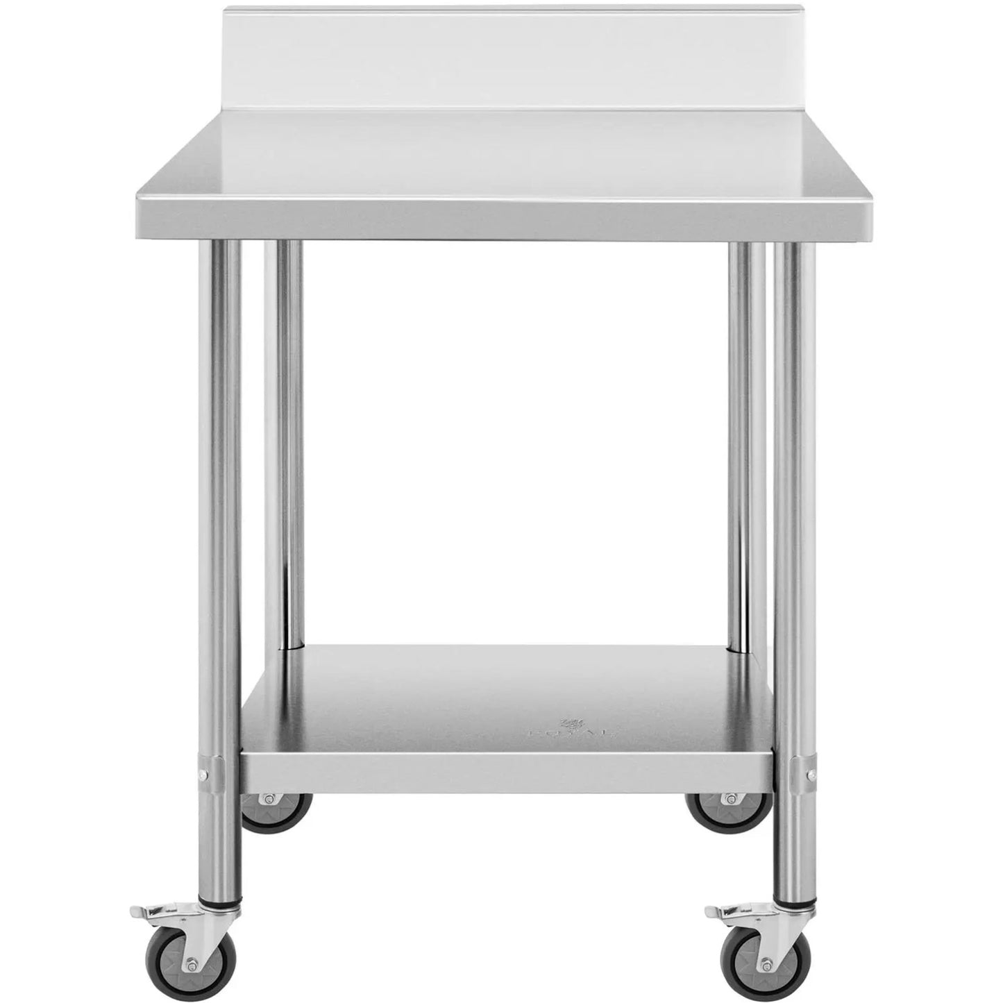 Tables – Table, wall-mounted worktop with edge on wheels, 2 - Carlat