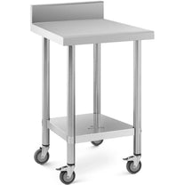 Tables – Table worktop on wheels with edge, 2 levels, - Carlat