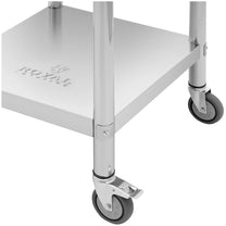 Tables – Table worktop on wheels with edge, 2 levels, - Carlat