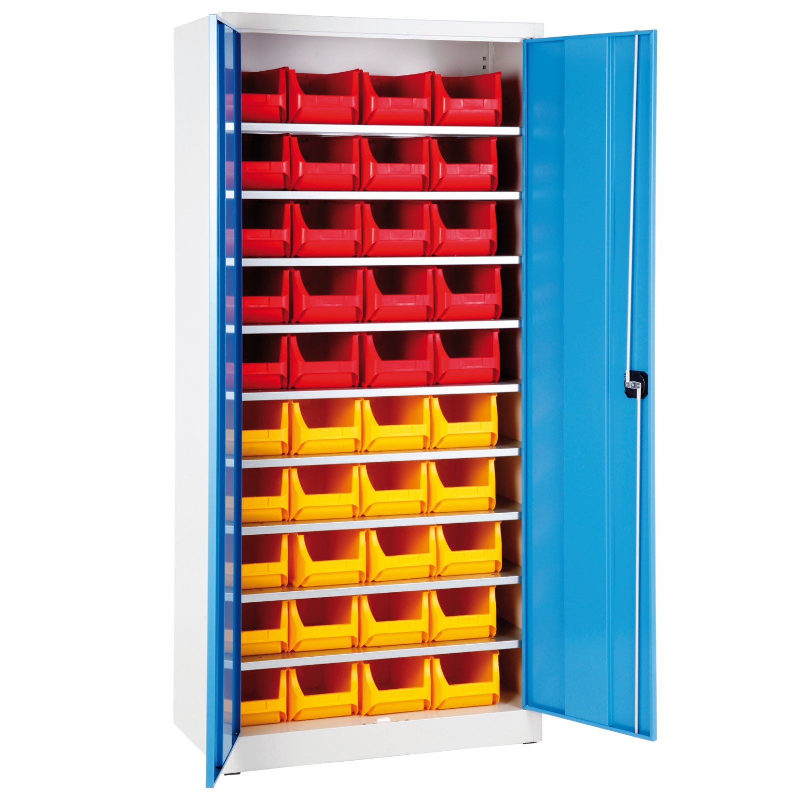 Tables – Welded workshop cabinet with containers for screws, parts, - Carlat