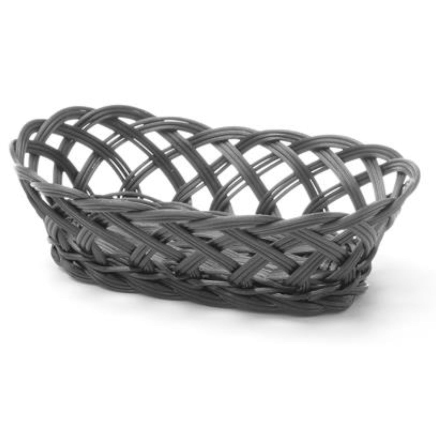 Tableware – Basket container for fruit and vegetables, braided, oval, - Carlat