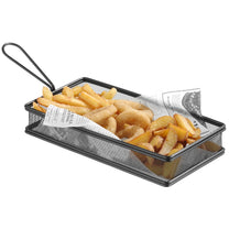 Tableware – Basket for serving fried French fries snacks with - Carlat