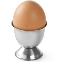 Tableware – Glass egg stand, stainless steel, set of 6 - Carlat