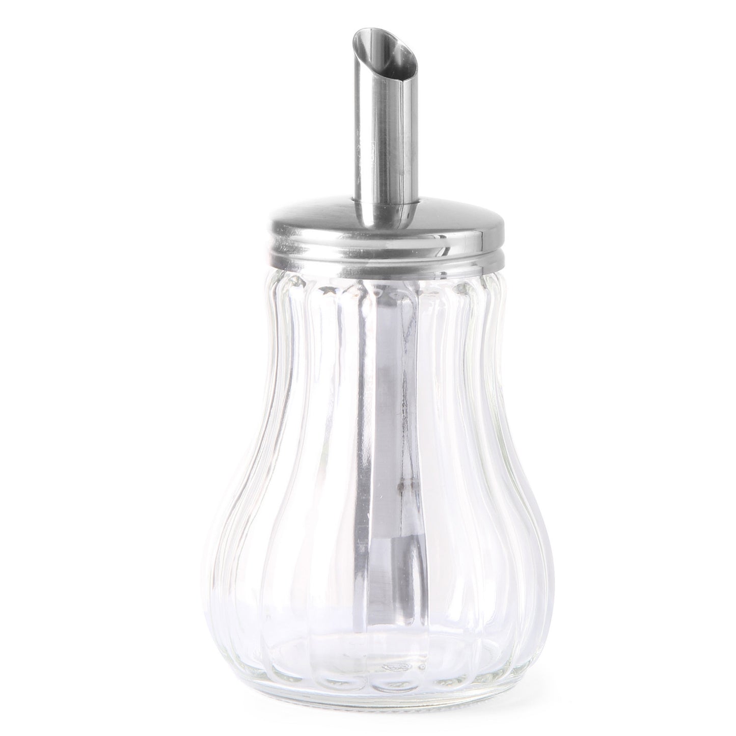 Tableware – Glass sugar bowl with sugar dispenser. 80mm 200ml - Carlat