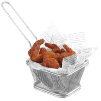 Tableware – Mini basket for serving fried snacks with handle - Carlat