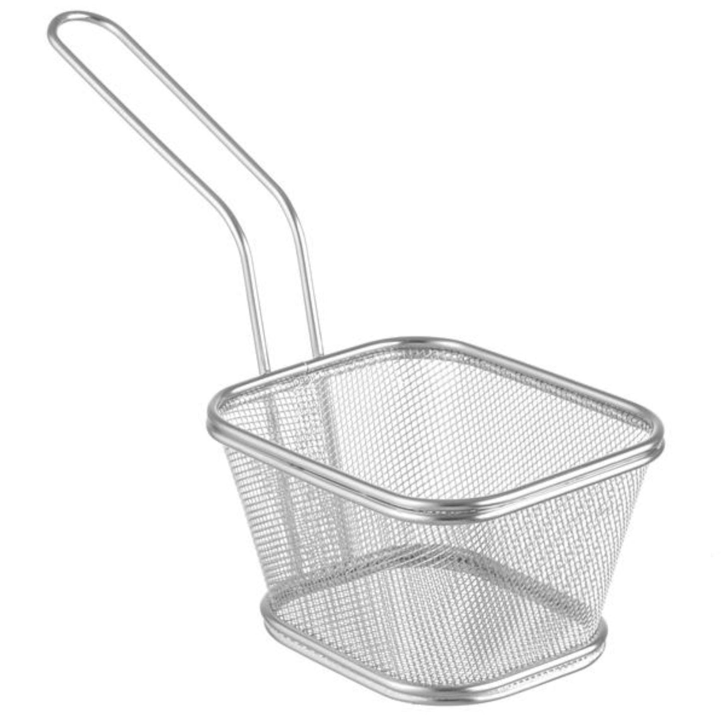 Tableware – Mini basket for serving fried snacks with handle - Carlat