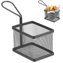 Tableware – Mini basket for serving fried snacks with handle - Carlat