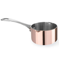 Tableware – Miniature saucepan with a spout, copper, diameter 75x(H)40mm - Carlat