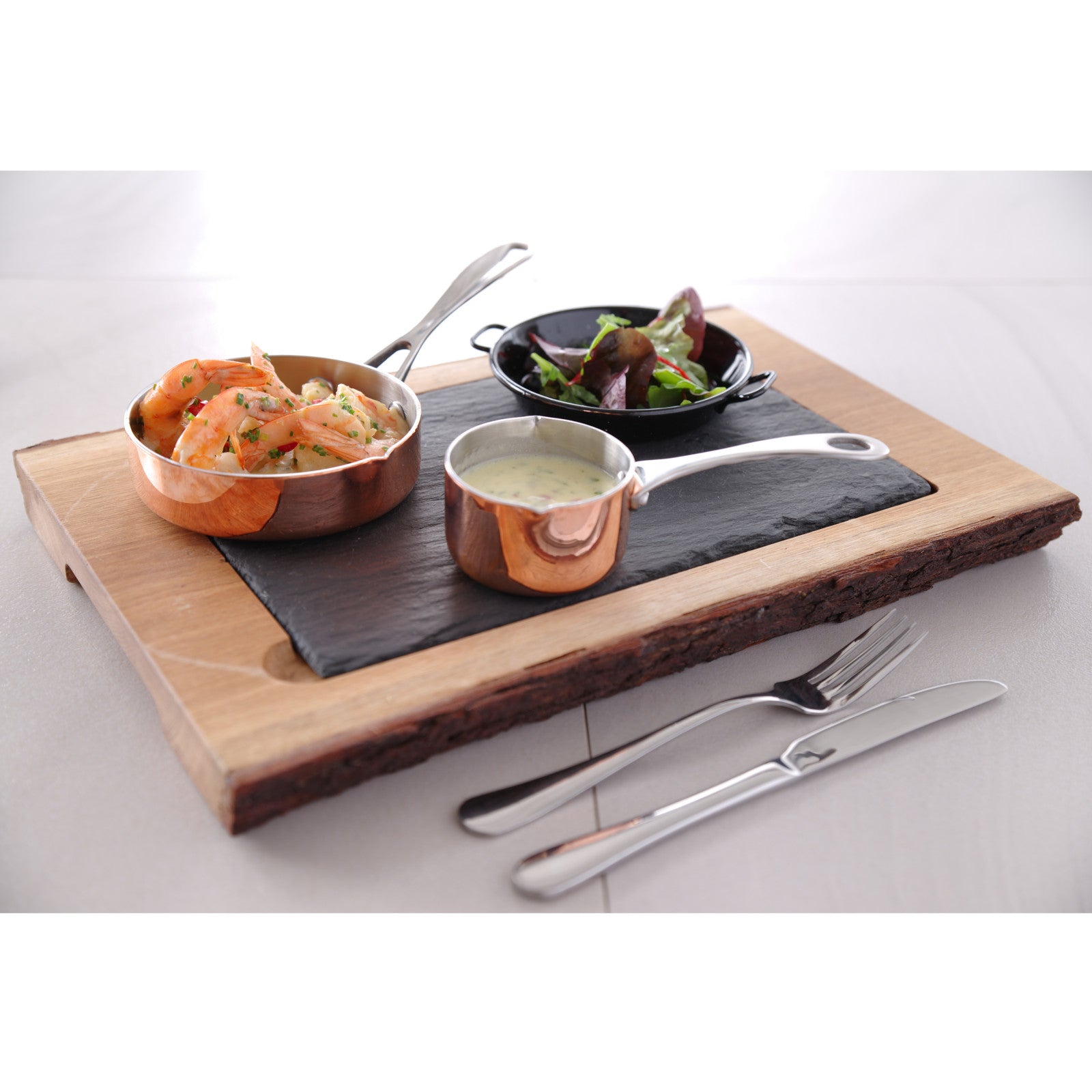 Tableware – Miniature saucepan with a spout, copper, diameter 75x(H)40mm - Carlat
