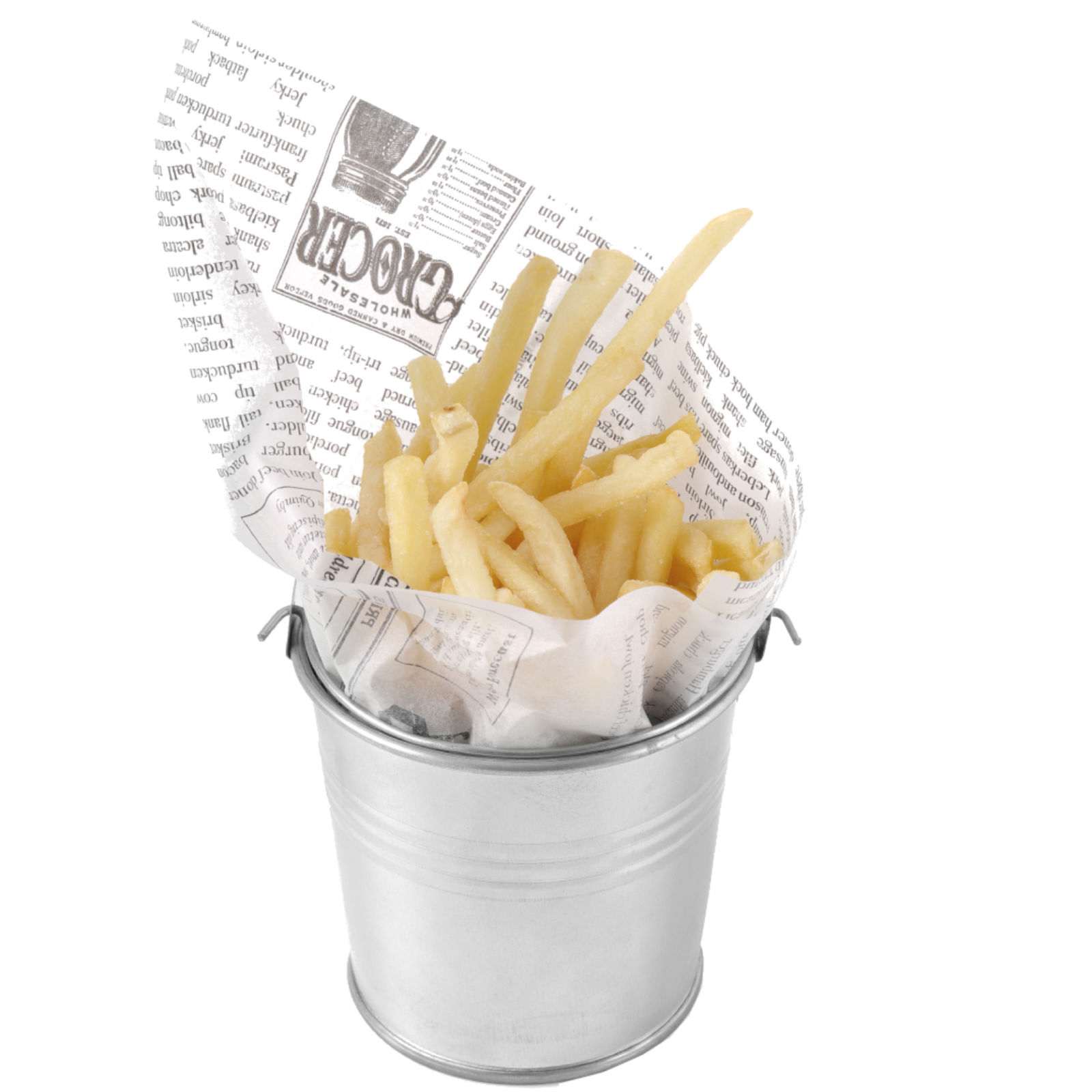 Tableware – Miniature steel bucket with handle dia. 100mm - Carlat