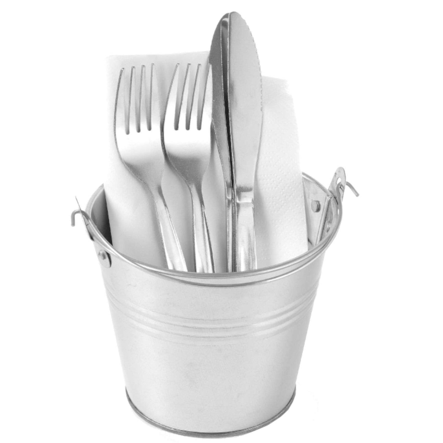 Tableware – Miniature steel bucket with handle dia. 100mm - Carlat