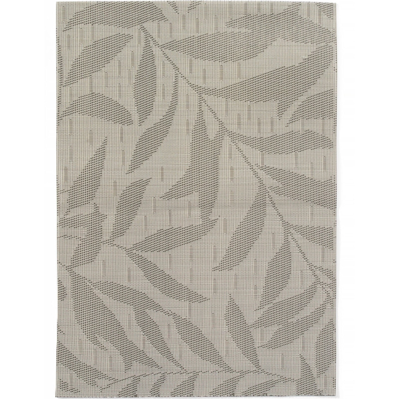 Tableware – Placemat mat table stand leaves 45x30cm gray - Carlat