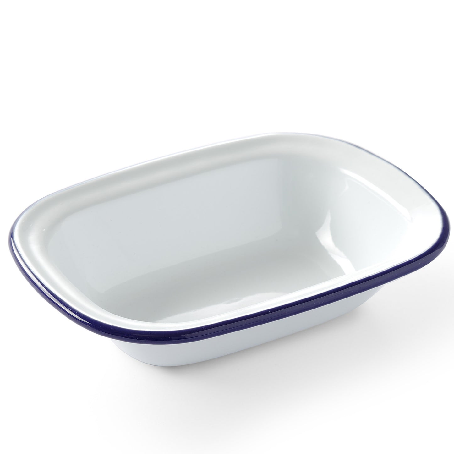 Tableware – Rectangular white enameled dish 175x130mm Hendi 621202 - Carlat