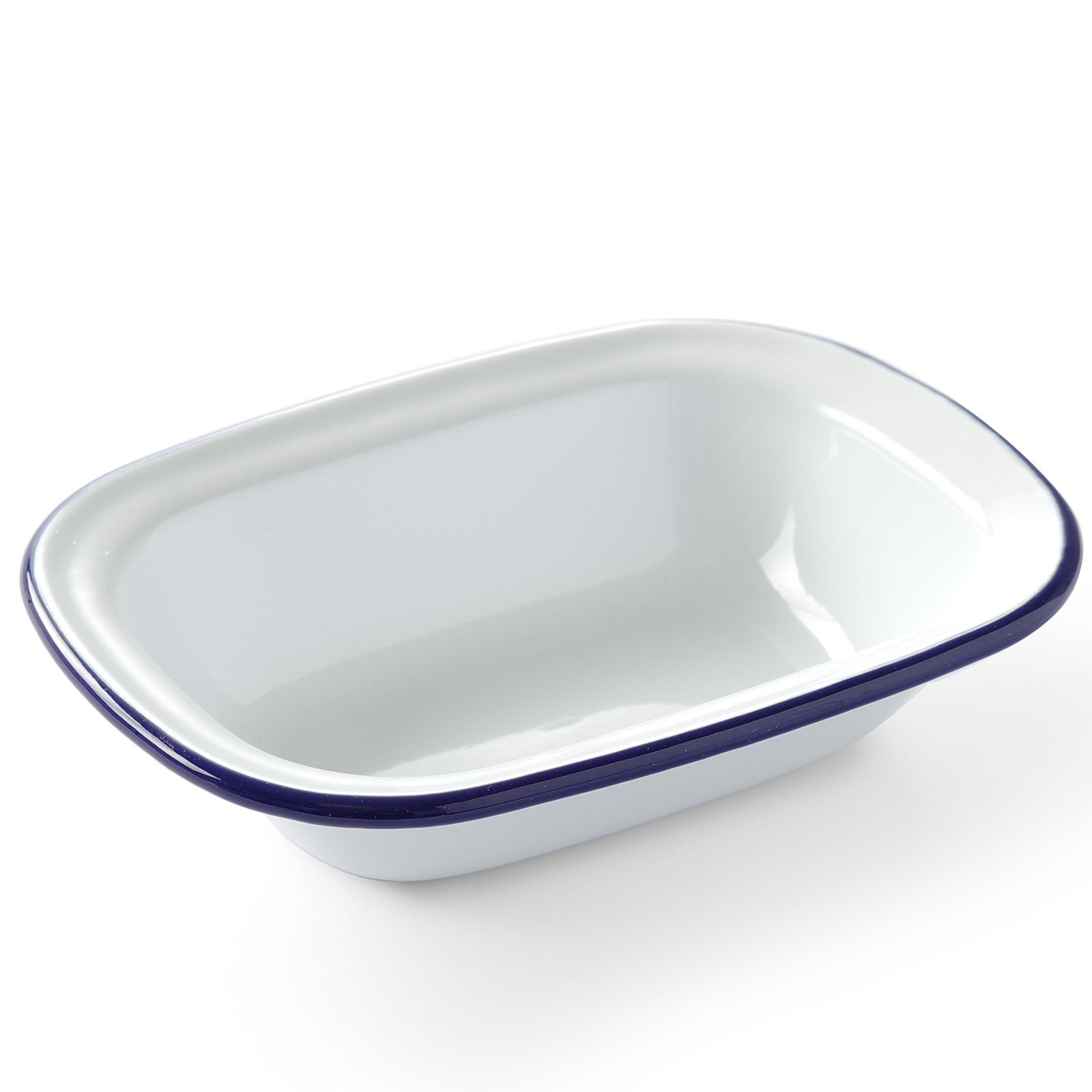 Tableware – Rectangular white enameled dish 175x130mm Hendi 621202 - Carlat
